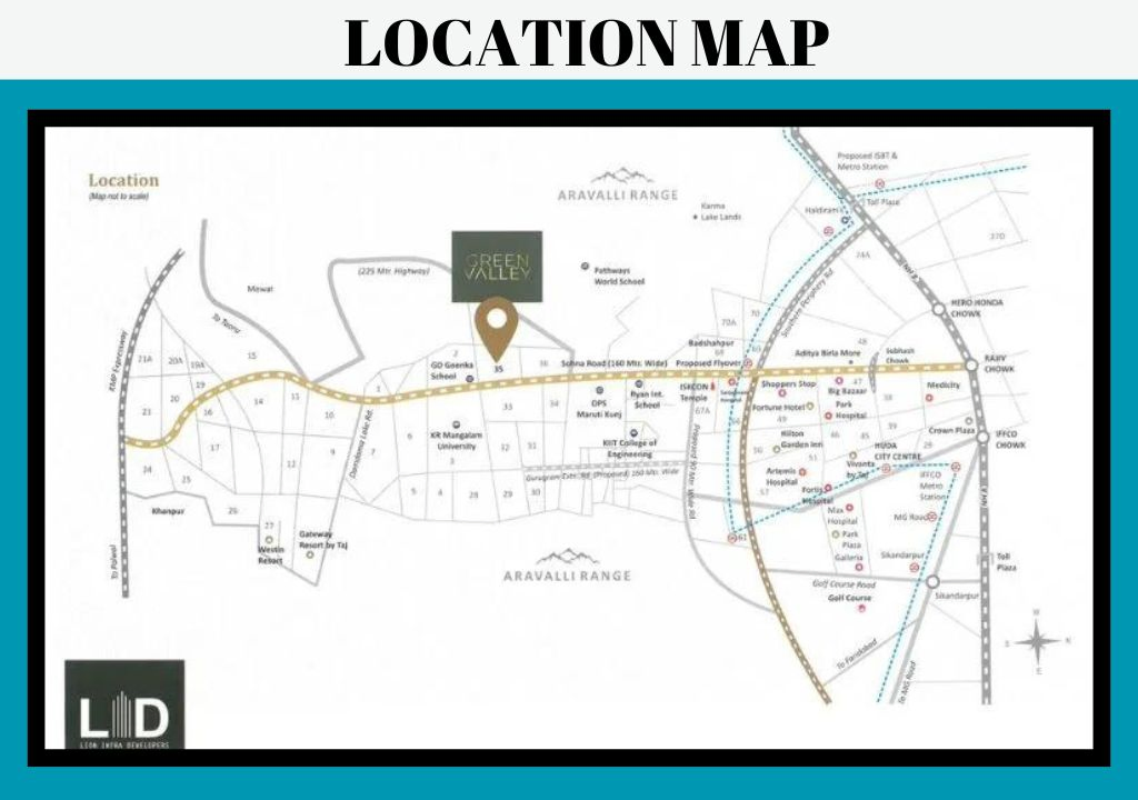 4S Aster Avenue Location Map